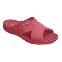 Sandalia Feminina Harmony Boaonda Original Ortopedica Chinelo Fascite Plantar Esporao Liso Original Lancamento