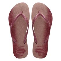 Sandália Feminina Havaianas Slim Gloss Fc Amaranto