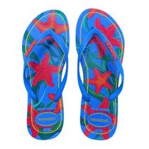 Sandália Feminina Havaianas Slim Tropical Fc