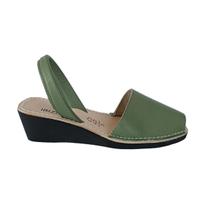Sandália Feminina Ibizitas Anabela Verde Oliva