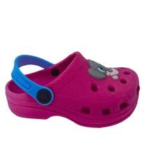 Sandália Feminina Infantil Babuche Menina Chinelo Escolar Elefante Coração Criança Presente Lançamento Confortável Leve