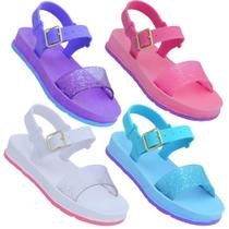Sandália Feminina Infantil Glitter Sandália Feminina Infantil Glitter