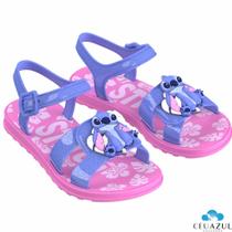 Sandália Feminina Infantil Grendene Stitch Pet Shop Lançamento