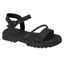 Sandália Feminina Infantil Molekinha Tratorada Tira Strass Brilho Conforto Sandália Feminina Infantil Molekinha Tratorada Tira Strass Brilho Conforto