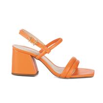 Sandália Feminina Jjojo Moda Otaviana Salto Médio 7 Cm