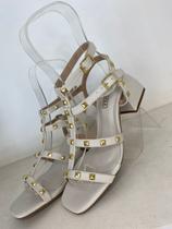 Sandália feminina lagle - off white Sandália feminina lagle - off white