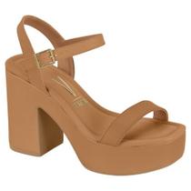 Sandália Feminina Meia Pata Camel Vizzano 6541.100