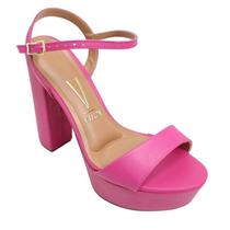 Sandália Feminina Meia Pata Salto Alto Vizzano 6282.455