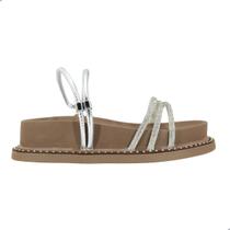 Sandália Feminina Melshoes C/09 Cristal Sandália Feminina Melshoes C/09 Cristal