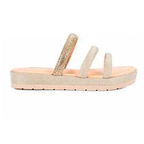 Sandália Feminina Mississipi Flat Strass