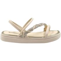 sandalia feminina mississipi flatform casual