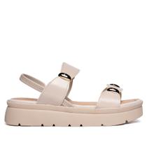 Sandália Feminina Mississipi Flatform Napa Bege Sandália Feminina Mississipi Flatform Napa Bege