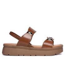 Sandália Feminina Mississipi Flatform Napa Marrom Sandália Feminina Mississipi Flatform Napa Marrom