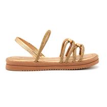 Sandalia Feminina Mississipi Original Brilho Confortavel 718