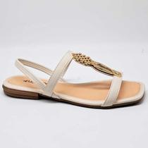 Sandália Feminina Mississipi Rasteirinha Estilo Conforto Mf311 Sandália Feminina Mississipi Rasteirinha Estilo Conforto Mf311
