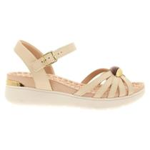 Sandália Feminina Modare Creme Ultraconforto Casual Sandália Feminina Modare Creme Ultraconforto Casual