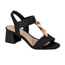 Sandalia Feminina Modare Elastico Canelado/Floather Nature/Pedras Ref: 7172.113