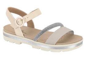 Sandalia Feminina Modare Fivela Conforto Brilho Estilosa