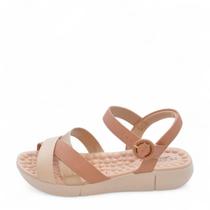 Sandália Feminina Modare Flatform REF: 7142124 NAPA FLOATHER-METALIZADO