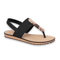 Sandalia Feminina Modare Napa Floather Nature Pedras Ref: 7141.120