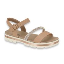 Sandalia Feminina Modare New Craq Brilho Strass Ref: 7132.144