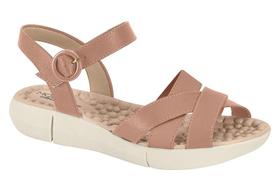 Sandália Feminina Modare Ortopédica Anabela Fivela UltraConforto Fascite Plantar Cores