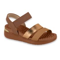 Sandalia Feminina Modare Ortopédico Esporão Massageador Conforto Elástico Ref: 7151.119
