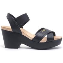 Sandália Feminina Modare Salto Bloco Grosso Meia Pata 7137.117.22454