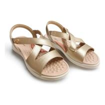 Sandália Feminina Modare Ultraconforto Tiras Cruzadas Strass 7174.121 Sandália Feminina Modare Ultraconforto Tiras Cruzadas Strass 7174.121