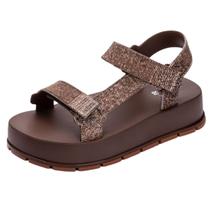 Sandália Feminina Moderna Style Flowing Denim Melissa Sandália Feminina Moderna Style Flowing Denim Melissa