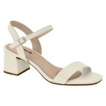 Sandália Feminina Moleca 5496.101 - Off White