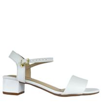 Sandália Feminina Moleca Com Salto Baixo Básica