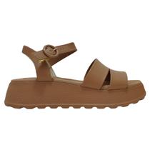 Sandália Feminina Moleca com Salto Flatform e Conforto