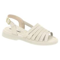 Sandália Feminina Moleca Fisher Fivela Saltinho Baixo Leve Sandália Feminina Moleca Fisher Fivela Saltinho Baixo Leve