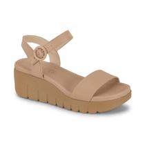 Sandália Feminina Moleca Fivela Tira Anabela Casual Confortável Original - Sandália Feminina Moleca Fivela Tira Anabela Casual Confortável Original -