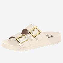 Sandalia Feminina Moleca Flat Slide Papete Sandalia Feminina Moleca Flat Slide Papete
