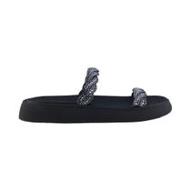 Sandália Feminina Moleca Original Strass Brilho 5469133