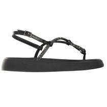 Sandália Feminina Moleca Papete Brilho Fechada 5499 100 Sandália Feminina Moleca Papete Brilho Fechada 5499 100
