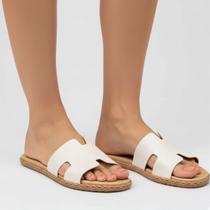 Sandália Feminina Moleca Rasteirinha Slide Confortável Anatômica Leve Casual Dia a Dia 5452.253 Sandália Feminina Moleca Rasteirinha Slide Confortável Anatômica Leve Casual Dia a Dia 5452.253