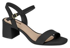 Sandalia Feminina Moleca Salto Bloco Grosso Social 5496101