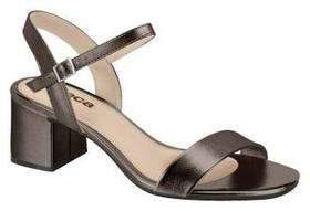 Sandália Feminina Moleca Salto Médio Bloco Moderno Sandália Feminina Moleca Salto Médio Bloco Moderno