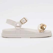 Sandália Feminina Much White Petite Jolie PJ7312 Sandália Feminina Much White Petite Jolie PJ7312