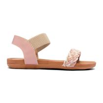 Sandália Feminina Ortopédica Calce Fácil Elástico Anatômica Moda