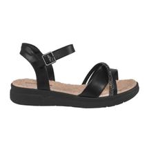 Sandalia feminina ortopedica comfortflex shine 2442301