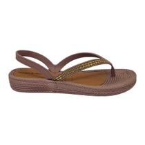 Sandália Feminina Ortopédica EsporãoTerra Água Confortável Anabela Moda Praia
