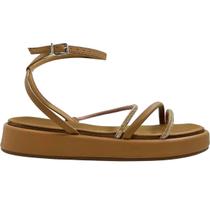 Sandália Feminina Papete Casual Dia a Dia Passeio Tiras em Strass Conforto Vizzano 6506.107 Sandália Feminina Papete Casual Dia a Dia Passeio Tiras em Strass Conforto Vizzano 6506.107