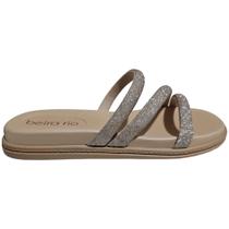 Sandália Feminina Papete Mini Shine Glitter 848810 Beira Rio