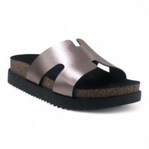 Sandália Feminina Papete Moleca tamanco Solado Tratorado Flatform Casual Sandália Feminina Papete Moleca tamanco Solado Tratorado Flatform Casual