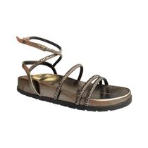 Sandalia feminina papete strass metalizada_grafite zabumba 3800.9776 Sandalia feminina papete strass metalizada_grafite zabumba 3800.9776