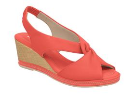 Sandália Feminina Piccadilly Anabela Slingback 408221